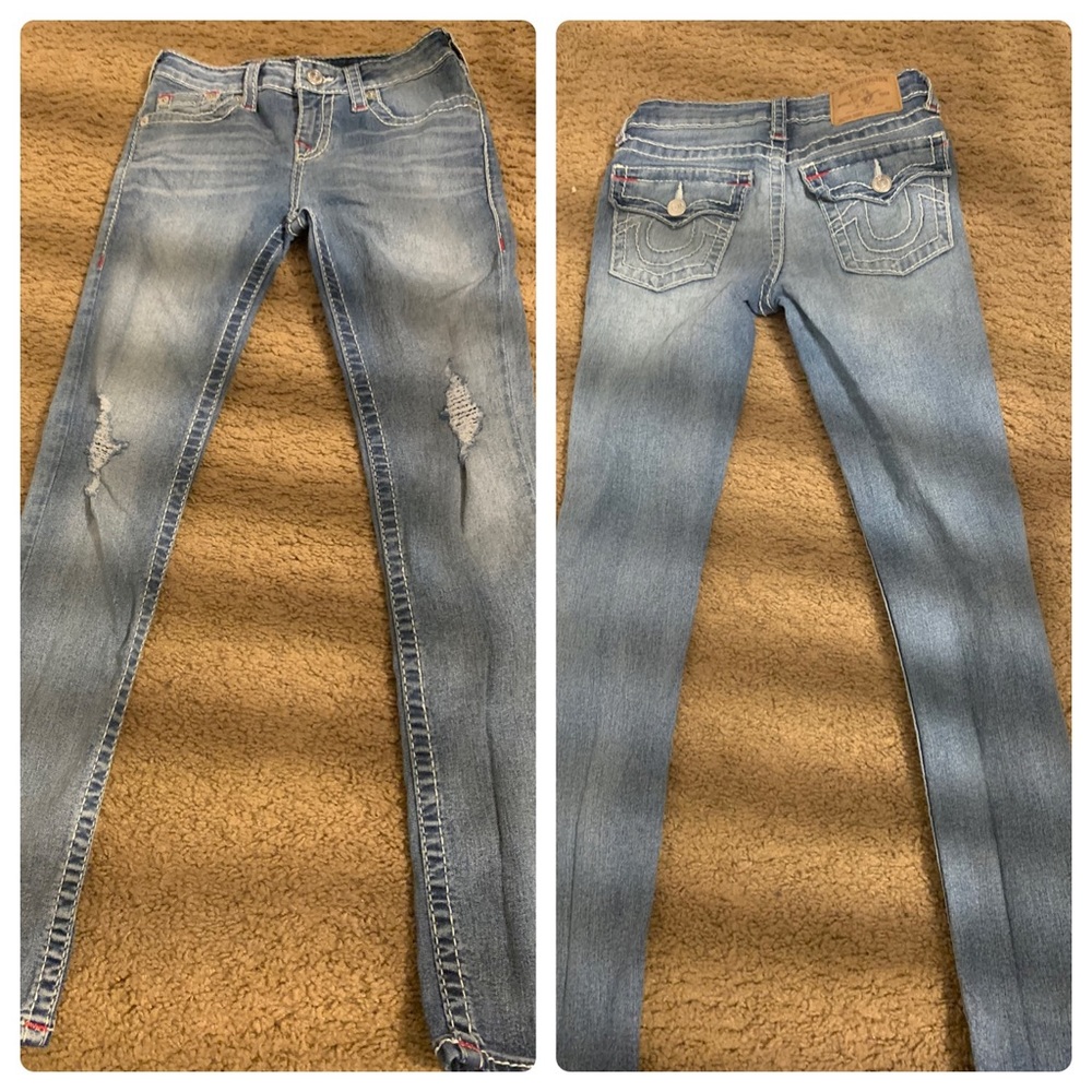 Girls size 14 True Religion Jeans